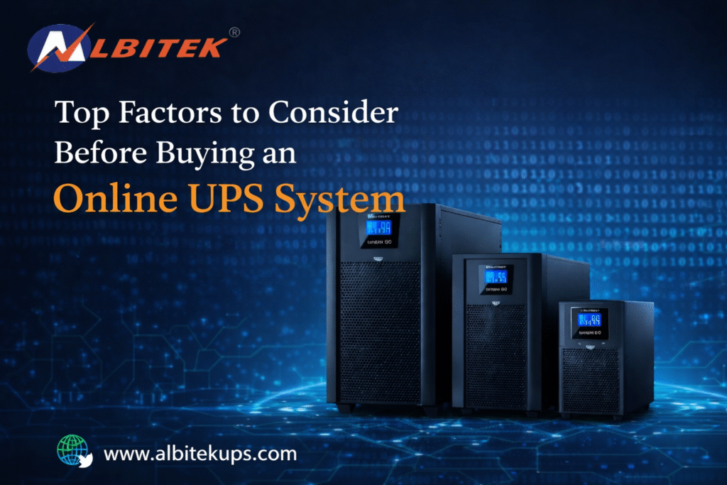 Buying an Online UPS System