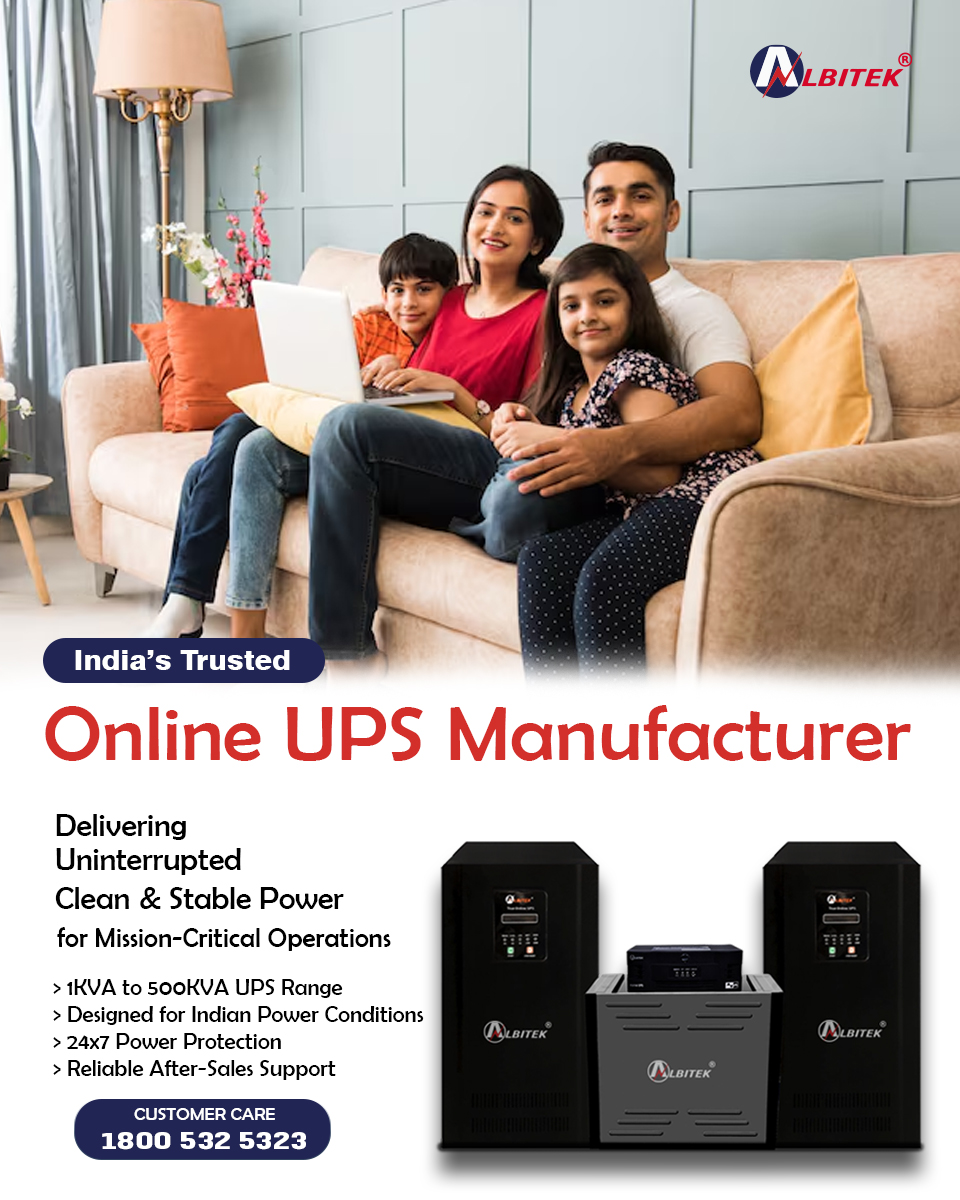 India’s Trusted Online UPS Manufacturer ALBITEK UPS