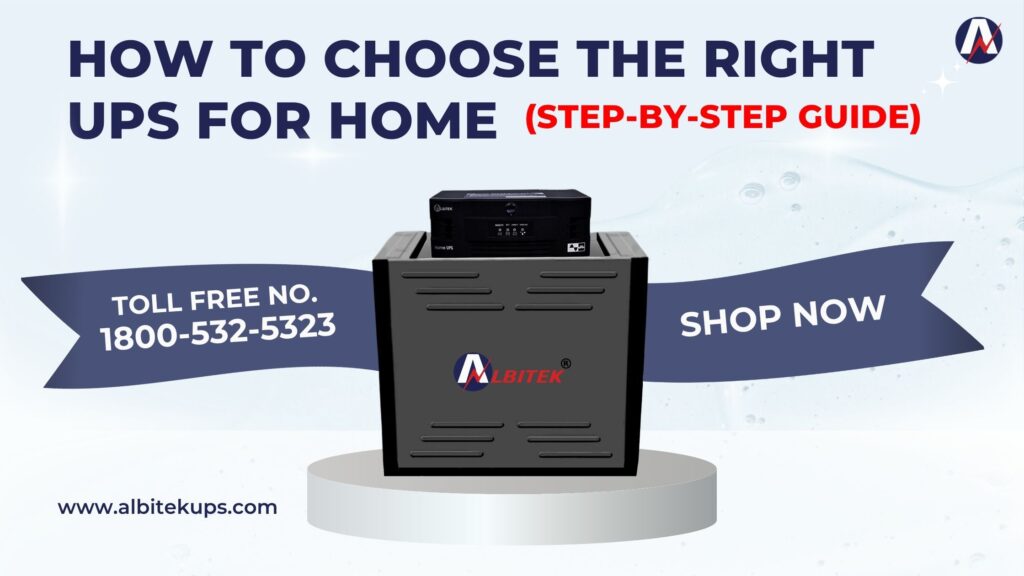 How to Choose the Right UPS for Home