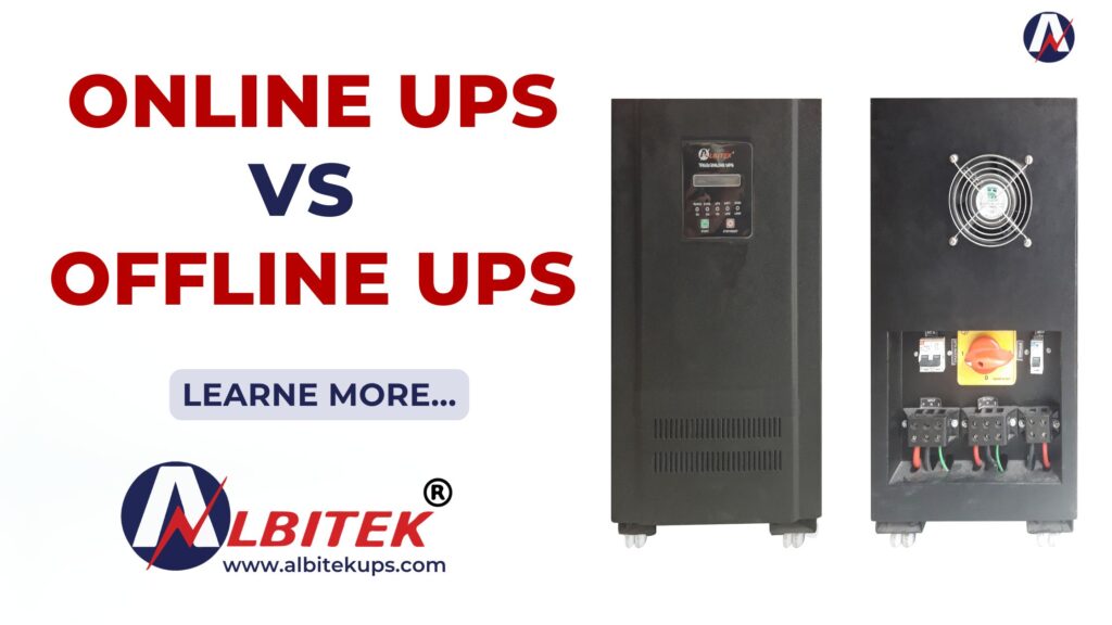 Online UPS vs Offline UPS