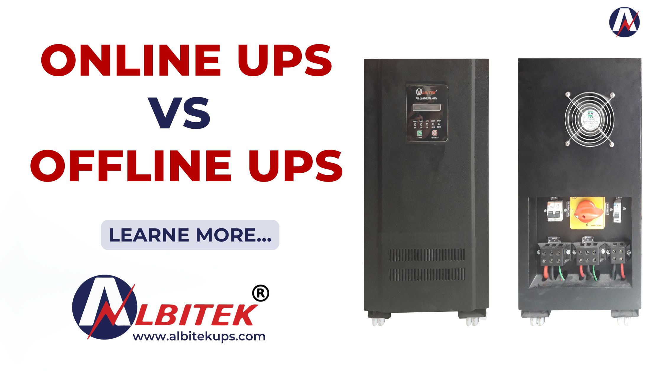 Online UPS vs Offline UPS